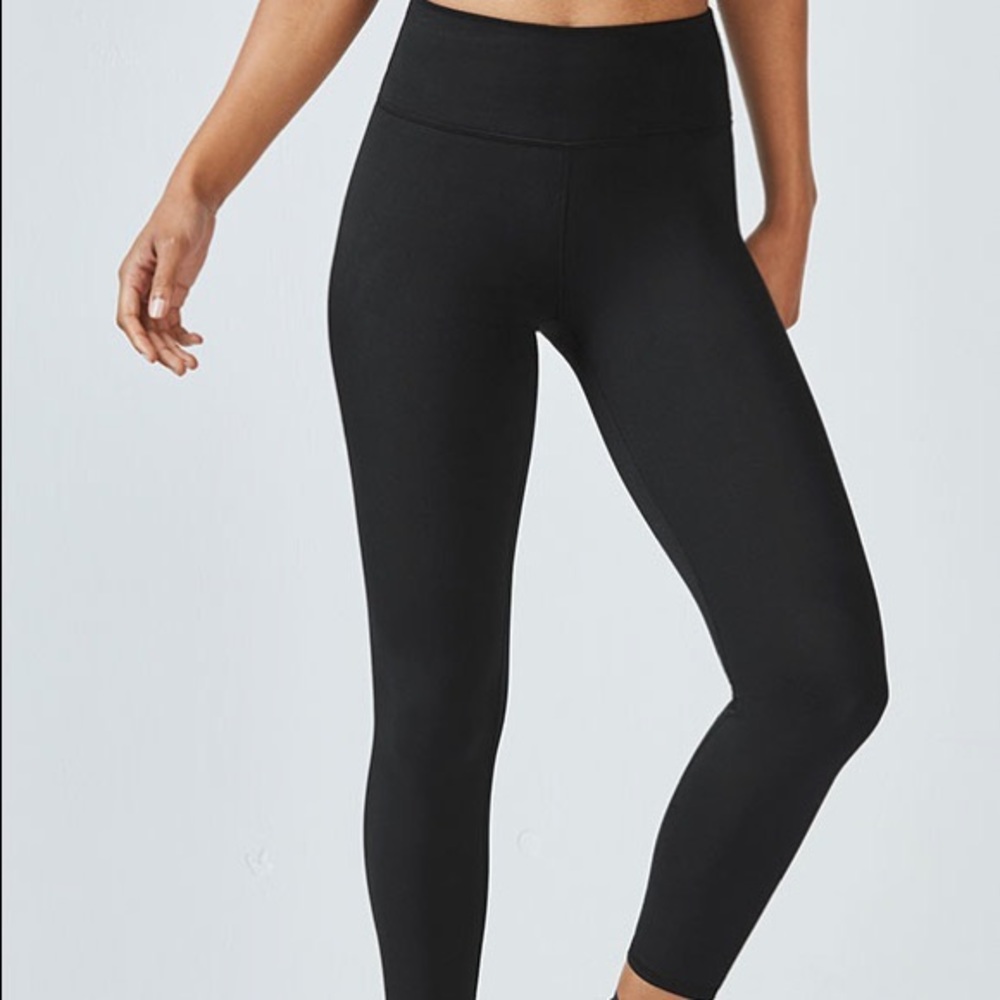 High waisted solid powerhold leggings (7/8)